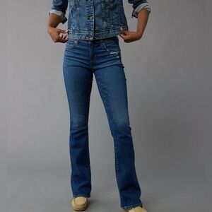 American Eagle Outfitters Blue Boot Cut Jeans
